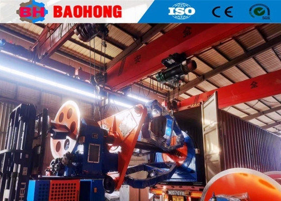 เครื่องผลิตสายไฟฟ้าแบบ Laying Up ความเร็วสูง 200 - 2000 มม