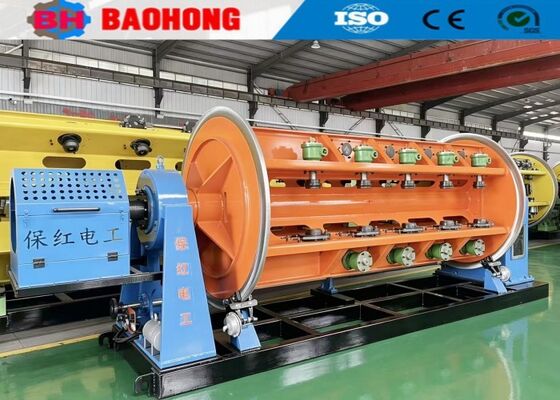 เครื่องพันสายไฟชนิดเฟรมแข็งสำหรับการพันแกนกลมและแกนเซกเตอร์ของสายไฟ
