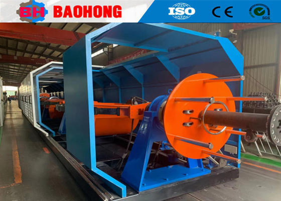 500mm Bobbin ข้ามเครื่องพันเกลียว เครื่องบิดลวดทองแดง
