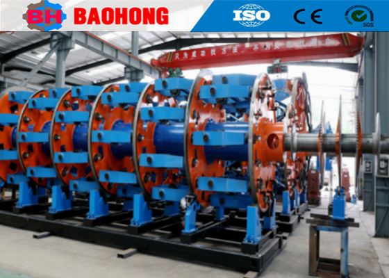 เครื่องหุ้มเกราะเหล็กขนาด 1,000 มม. ประเภทดาวเคราะห์ 75 KW Cable Strander