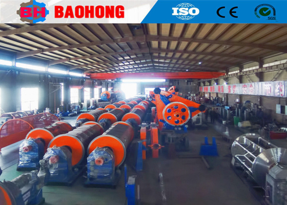 เครื่องพันสายไฟแบบแข็งทองแดงเปลือยเครื่องผลิตสายเคเบิล ACSR สูง