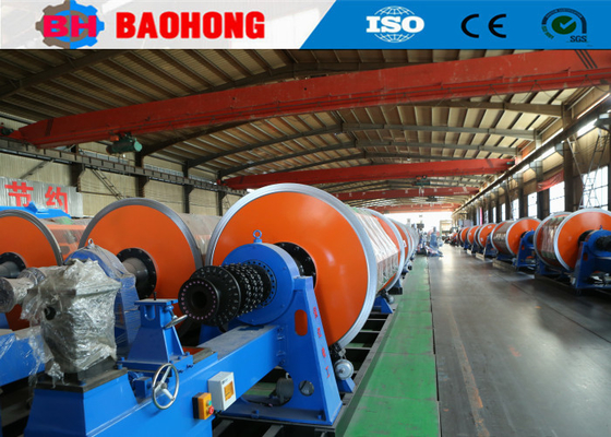 เครื่องพันสายไฟแบบแข็งอัตโนมัติ 415V โครงลวดทองแดงตัวนำไฟฟ้า