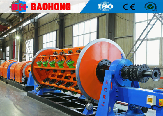 เครื่องพันเกลียวแบบแข็งประสิทธิภาพสูง Capstan 2000mm Automatic Wire Cable