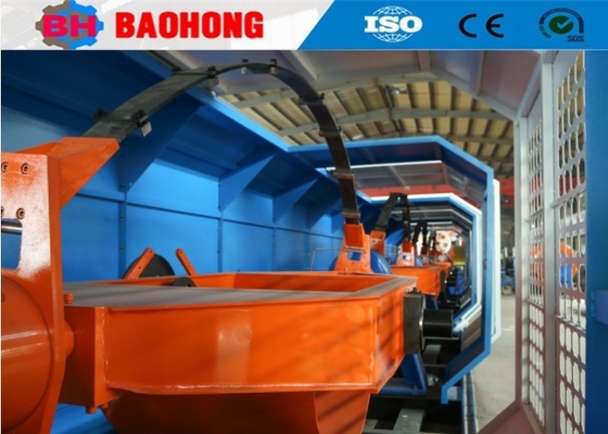 ข้ามประเภท Stranding Twisting Machine สำหรับสายการผลิตสายไฟ