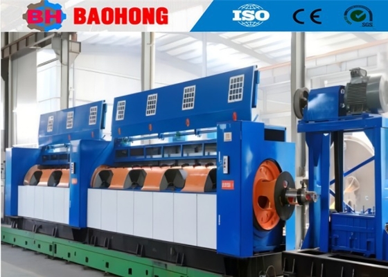เครื่องทำสายเคเบิลอุตสาหกรรม 630 เครื่องพันท่อสำหรับลวดเหล็ก