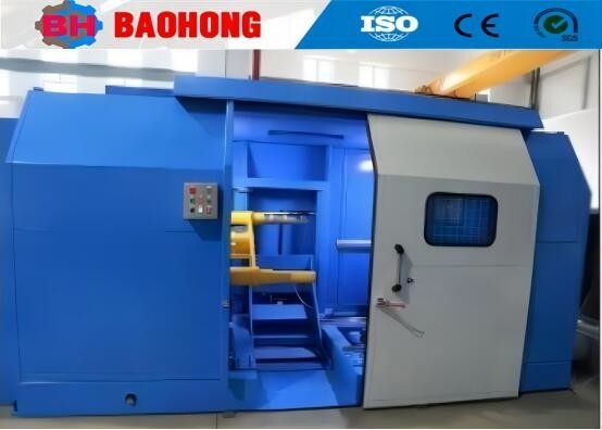 PLC ควบคุมเครื่องเคเบิ้ลบิดเดี่ยว / การห่อด้านข้าง 1,000 รอบต่อนาที