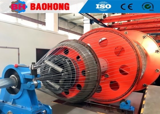 75kw Steel Cable Armouring Machine เครื่องพันสายไฟ