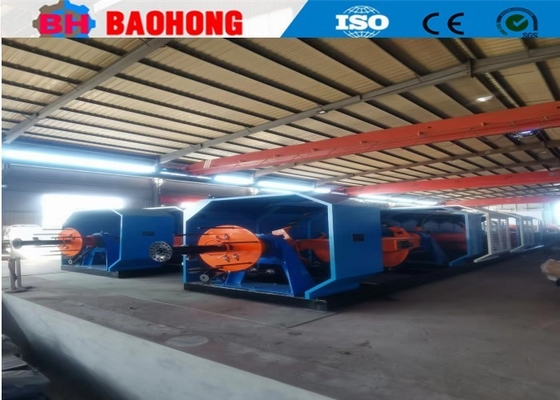 เครื่องจักรอุตสาหกรรมสายเคเบิ้ลและสายไฟ Skip Type Stranding 630/1+6