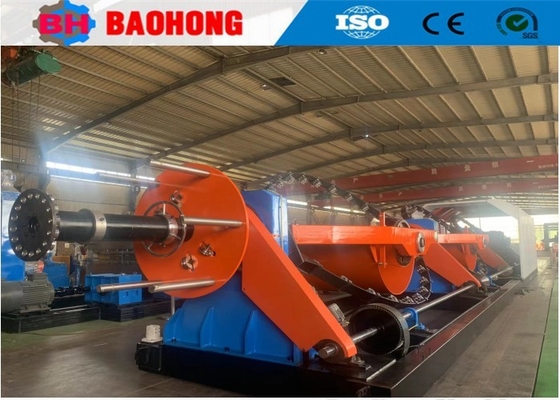 เครื่องจักรอุตสาหกรรมสายเคเบิ้ลและสายไฟ Skip Type Stranding 630/1+6