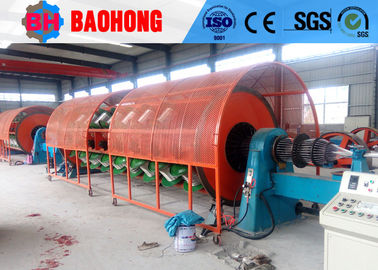 เครื่องทำสายไฟแบบแข็ง Strander 12+18+24 สำหรับรีล 630 มม