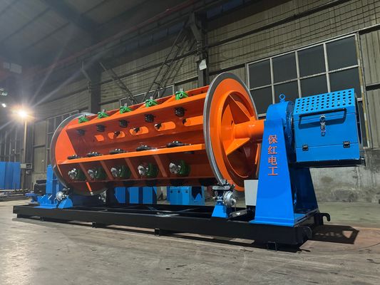 เครื่อง stranding ประเภทแข็งสำหรับลวดอลูมิเนียมและสายเคเบิล