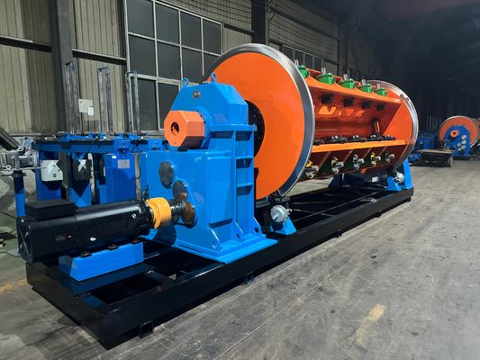 เครื่องสตริปแบบแข็งสำหรับการผลิตสายไฟ/สายเคเบิล – 6+12, เหมาะสำหรับรีลขนาด 630 มม.