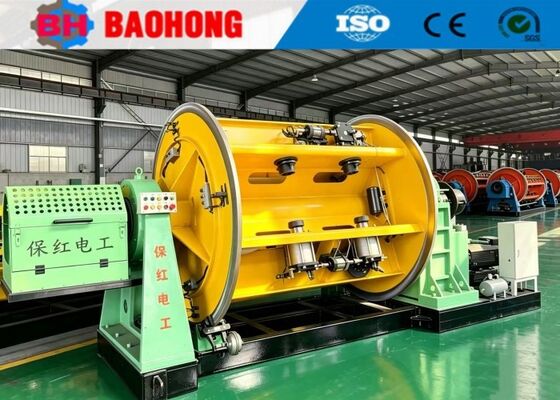 เครื่องพันสายไฟชนิดเฟรมแข็งสำหรับการพันแกนกลมและแกนเซกเตอร์ของสายไฟ