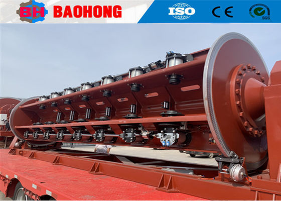 DIN 4639 PLC เหล็กแข็งชนิดลวดและสายเคเบิล Stranding Machine 62.3m/Min