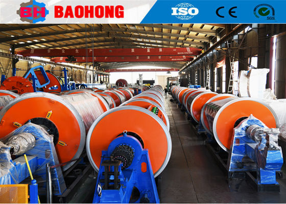 500 630 710 มม. ชนิดแข็งเครื่องพันสายไฟและสายเคเบิลเสียงรบกวนต่ำจัดส่งที่รวดเร็ว