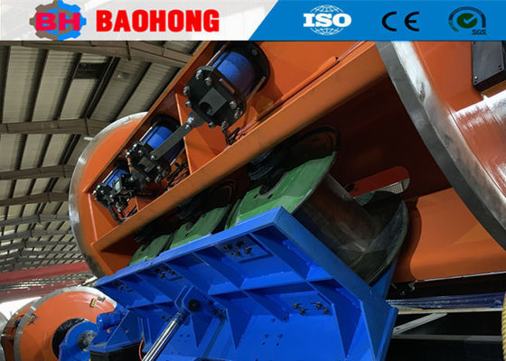 500mm Bobbin Automatic Rigid Frame Wire and Cable Stranding Machine 253RPM