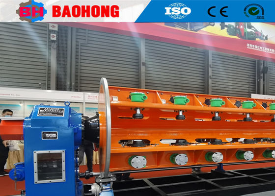 500mm Bobbin Automatic Rigid Frame Wire and Cable Stranding Machine 253RPM