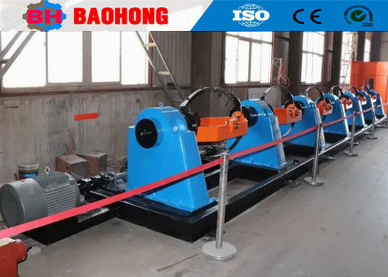 1400mm Capstan ข้ามประเภทลวดและสายเคเบิลเครื่อง Stranding สำหรับการทำสายเคเบิล