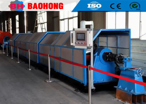 เครื่องพันสายเหล็กชุบสังกะสีแบบข้ามด้วย 1000RPM