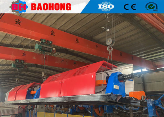 เครื่องพันสายไฟมาตรฐาน ISO สำหรับเครื่องรีดผ้า ACSR ขนาด 100 Mm ความเร็วสูง