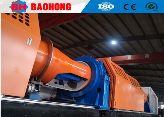 630mm Bobbin Copper Wire and Cable Tubular Type เครื่องพันเกลียว