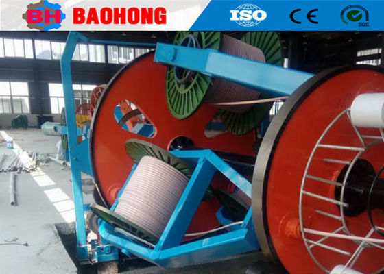 1250/3 + 1 + 1 Cradle Type เครื่องเคเบิ้ลสำหรับสายไฟ 240 SQMM