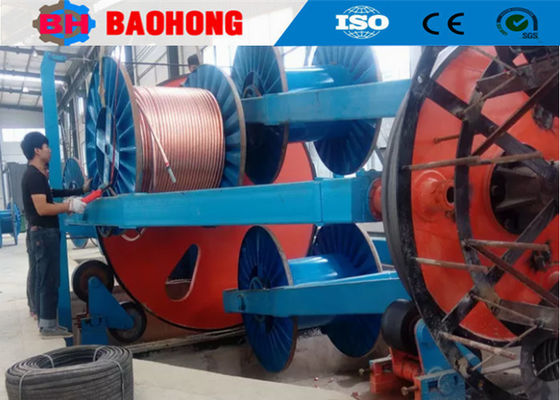 เครื่องวางสายไฟฟ้าแบบแท่นวาง 800mm Stranding