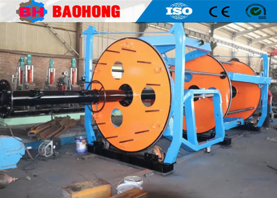 เครื่องวางสายเคเบิล PLC 1800mm Bobbins Cable Making Equipment