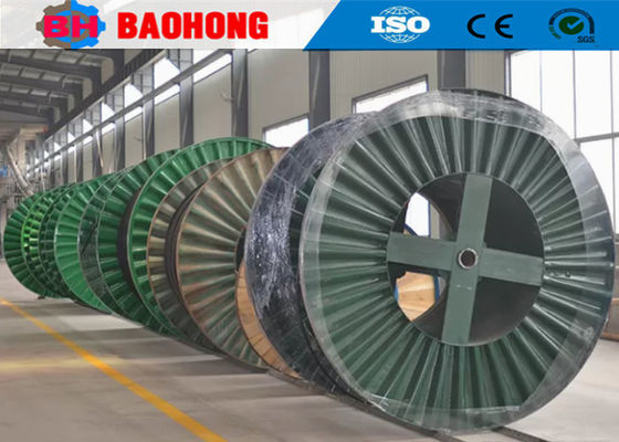 แบบแปลน Corrugated ประเภท Steel Reeling Drum Stable Structure