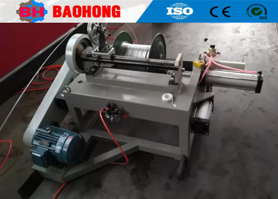 เครื่องจ่ายกระแสไฟฟ้าแบบไร้สาย (Shaftless Motorized Pay Over Cable Rewinding Machine) / เครื่องตัดไฟฟ้า