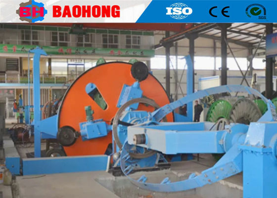 เครื่องวางสายเคเบิลแบบแท่นวางเครื่อง 21RPM การหมุนความสูงกลาง 1000 มม.