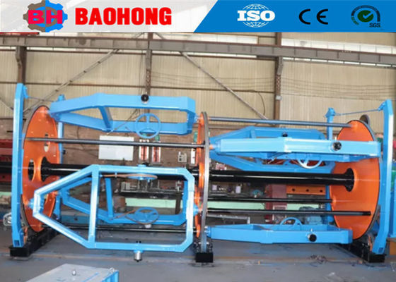 Al Wire Laying Up Machine อุปกรณ์ทำสายเคเบิล Retreat Spiraling