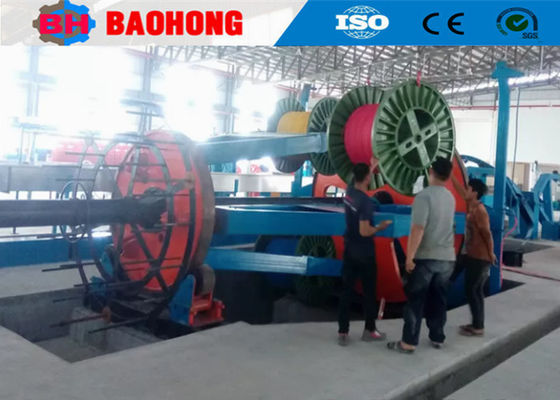 สายไฟวางเครื่อง Cradle Type 21RPM Rotation