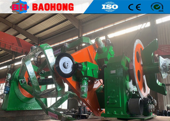 เครื่องวางสายเคเบิล Capstan ขนาด 1,000 มม. PLC Tension Control