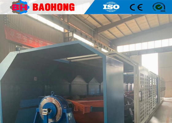 เครื่องพันสายเหล็กชุบสังกะสีแบบข้าม 1000 รอบต่อนาที