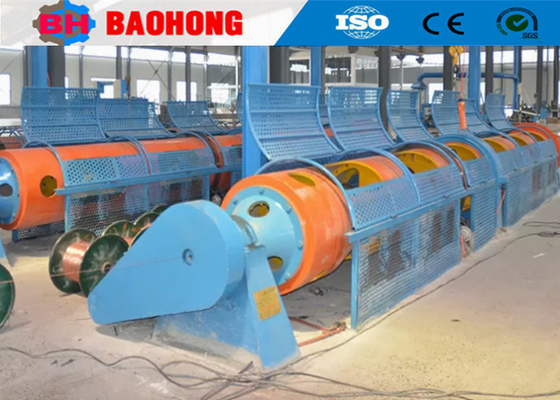 1250mm Bobbin 7 Wire Tubular Stranding Machine สำหรับ ACSR