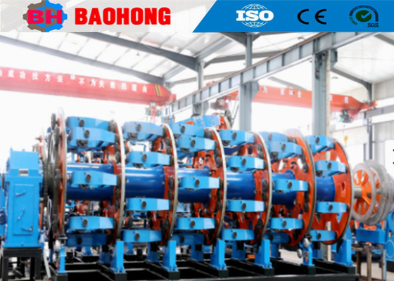 เครื่องลวดเหล็กหุ้มเกราะดาวเคราะห์ Jl400 สำหรับทำสายเคเบิล