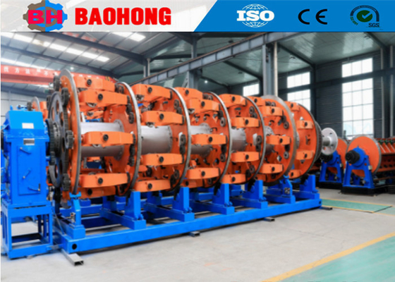 เครื่องพันสายไฟหุ้มเกราะเหล็กลวด 75KW สำหรับงานหุ้มเกราะ