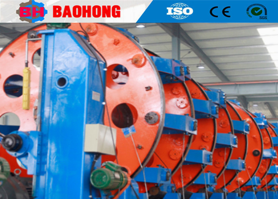 เครื่องหุ้มสายเคเบิลเหล็ก 100% Back Twist Sun Planetary Gear Device