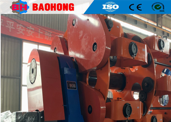 Cage Type Planetary Wire Cable Stranding Machine 20 M / นาที