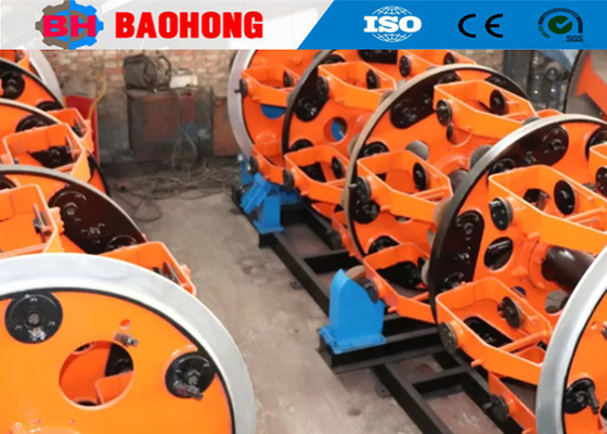 JLY 400-500 เหล็กลวดสายไฟเครื่อง Armouring Planetary และ Sun Type