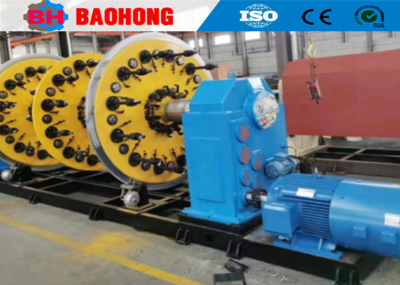 เหล็กลวดตาข่าย Armouring Machine Dia 4mm สำหรับการบิด