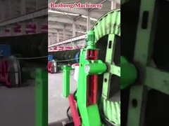 ติดตั้งง่าย 380V Automatic Cradle Type Laying Up Cable Machine